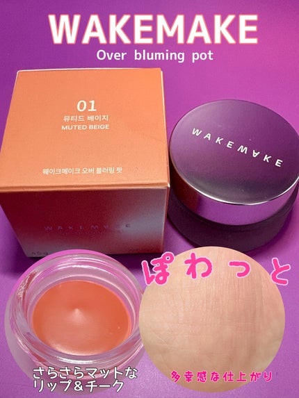 オーバーブラーリングポット/wakemake/口紅を使ったクチコミ(1枚目)