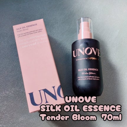アノブ シルクエッセンスオイル/UNOVE/ヘアオイルを使ったクチコミ(2枚目)