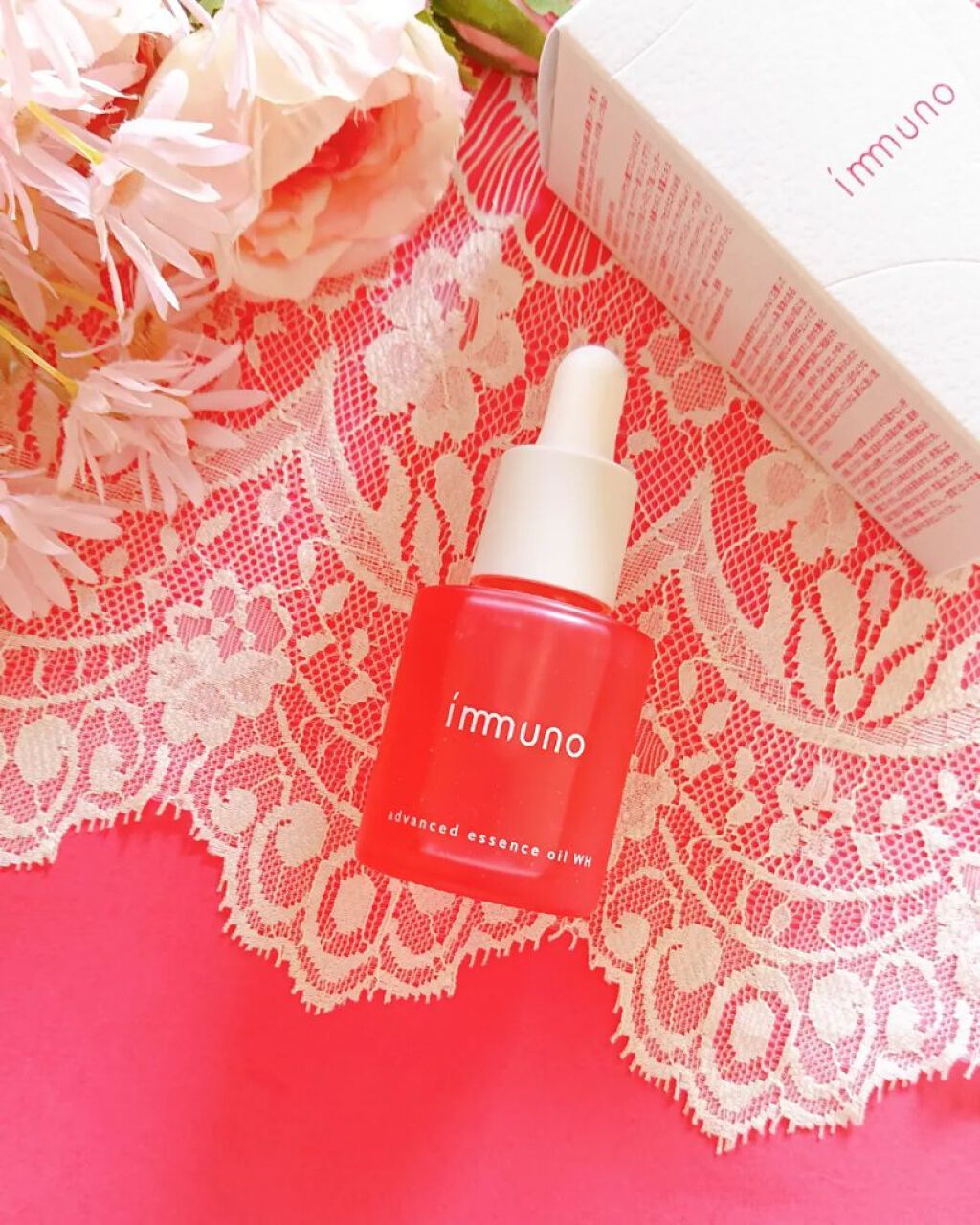 アドバンスド エッセンシャルオイル WH/immuno/フェイスオイルを使ったクチコミ（1枚目）