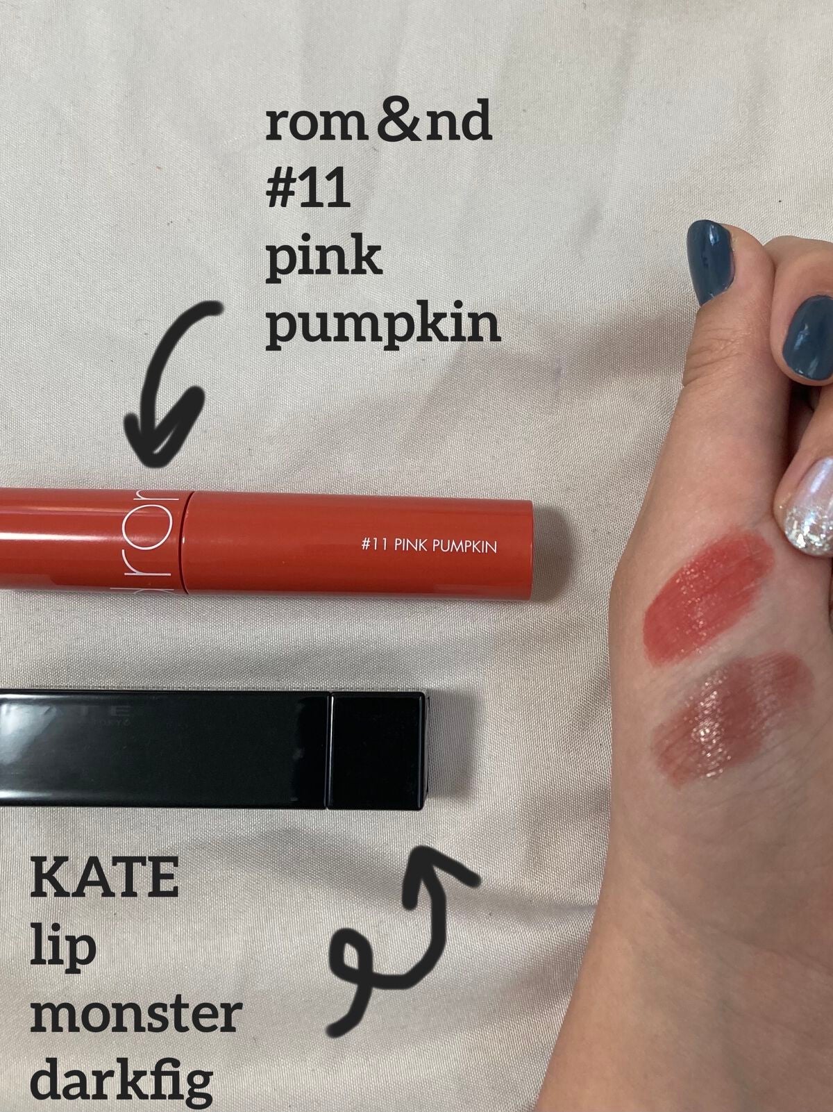 ジューシーラスティングティント/rom&nd/リップティントを使ったクチコミ(2枚目)