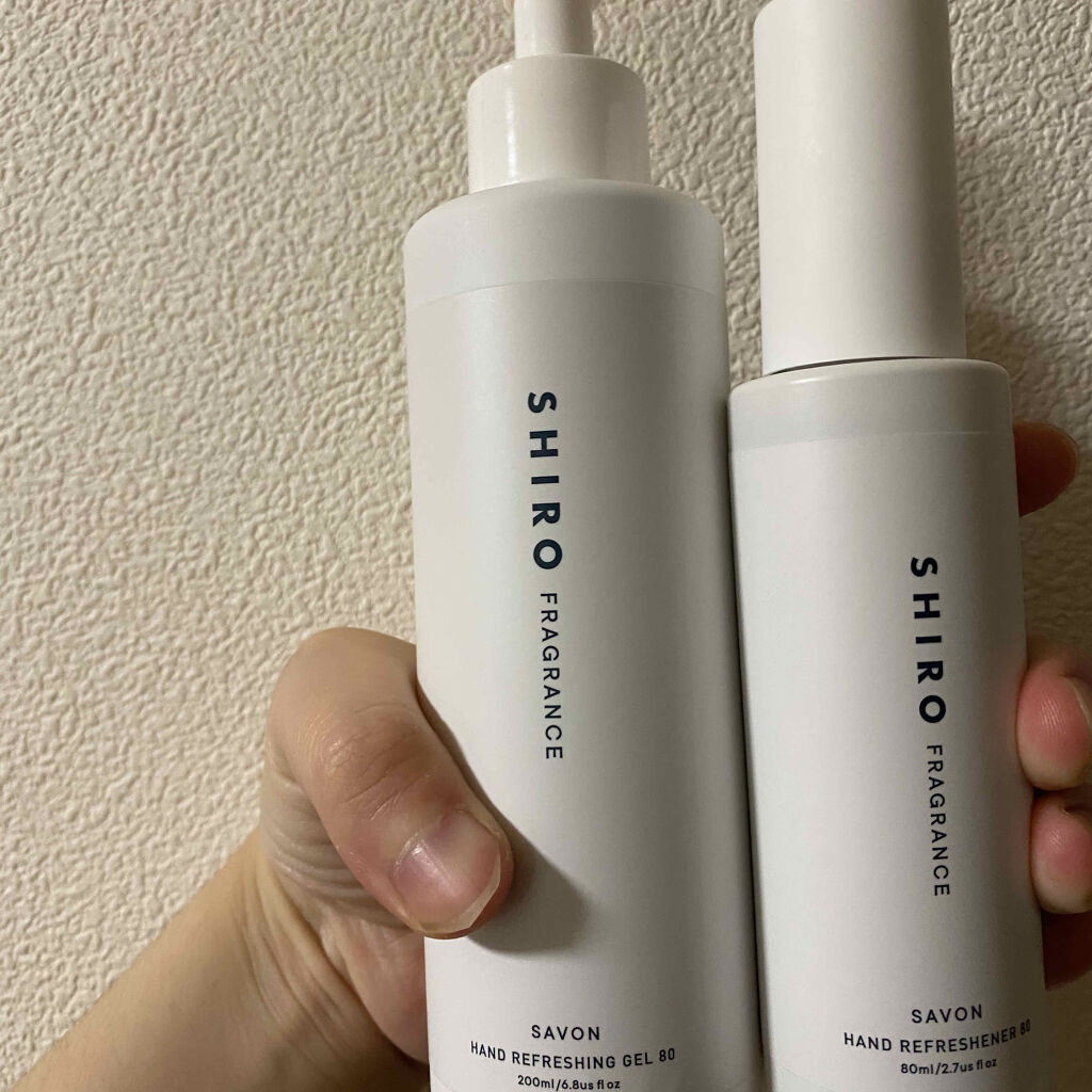 ハンドリフレッシングジェル 80/SHIRO/ハンドクリームを使ったクチコミ（1枚目）