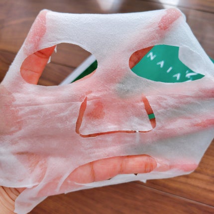 酒粕フェイスマスク 7枚入り(個包装)/NAIA/シートマスク・パックを使ったクチコミ(4枚目)