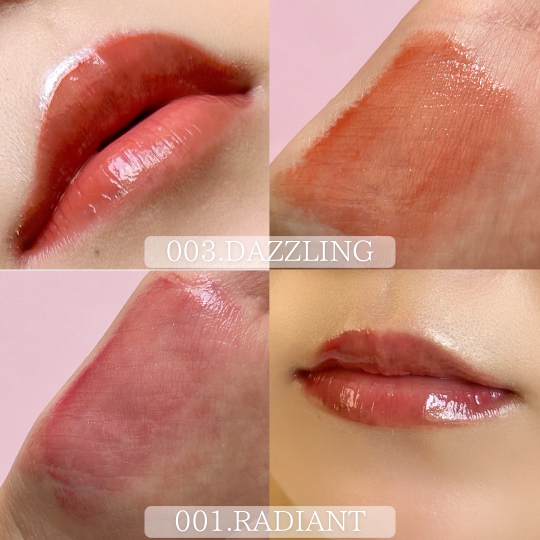 LIP PLUMPER GLAZE TINT/ROJEV/口紅を使ったクチコミ（1枚目）