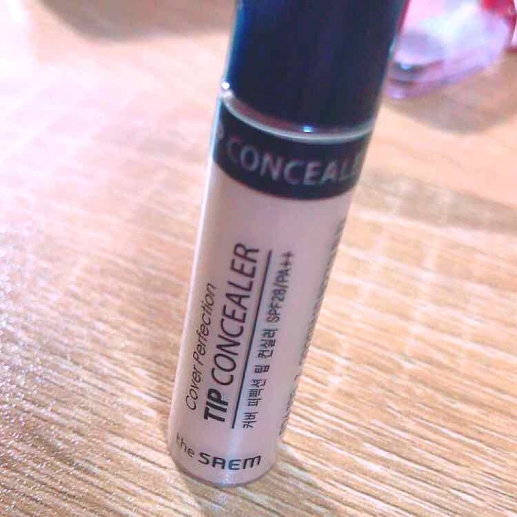 カバーパーフェクション チップコンシーラー/the SAEM/リキッドコンシーラーを使ったクチコミ(1枚目)