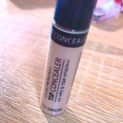 カバーパーフェクション チップコンシーラー/the SAEM/リキッドコンシーラーを使ったクチコミ(1枚目)