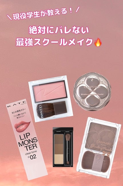 チークブラッシュ/CEZANNE/パウダーチークを使ったクチコミ(1枚目)