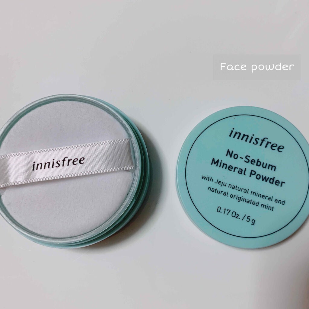 ノーセバム ミネラルパウダー/innisfree/ルースパウダーを使ったクチコミ(1枚目)