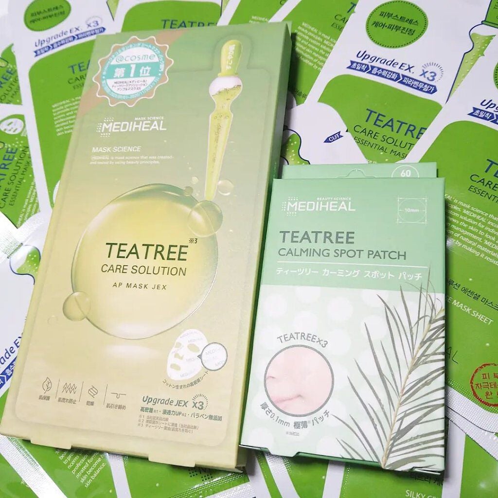 ティーツリーケアソリューション アンプルマスクJEX/MEDIHEAL/シートマスク・パックを使ったクチコミ(1枚目)