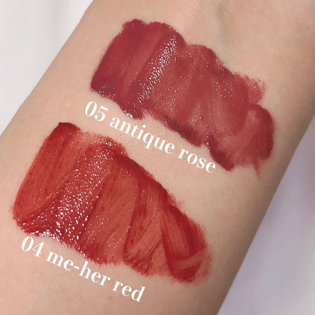 カラーフォーミーリップティント/myroink/リップティントを使ったクチコミ(3枚目)