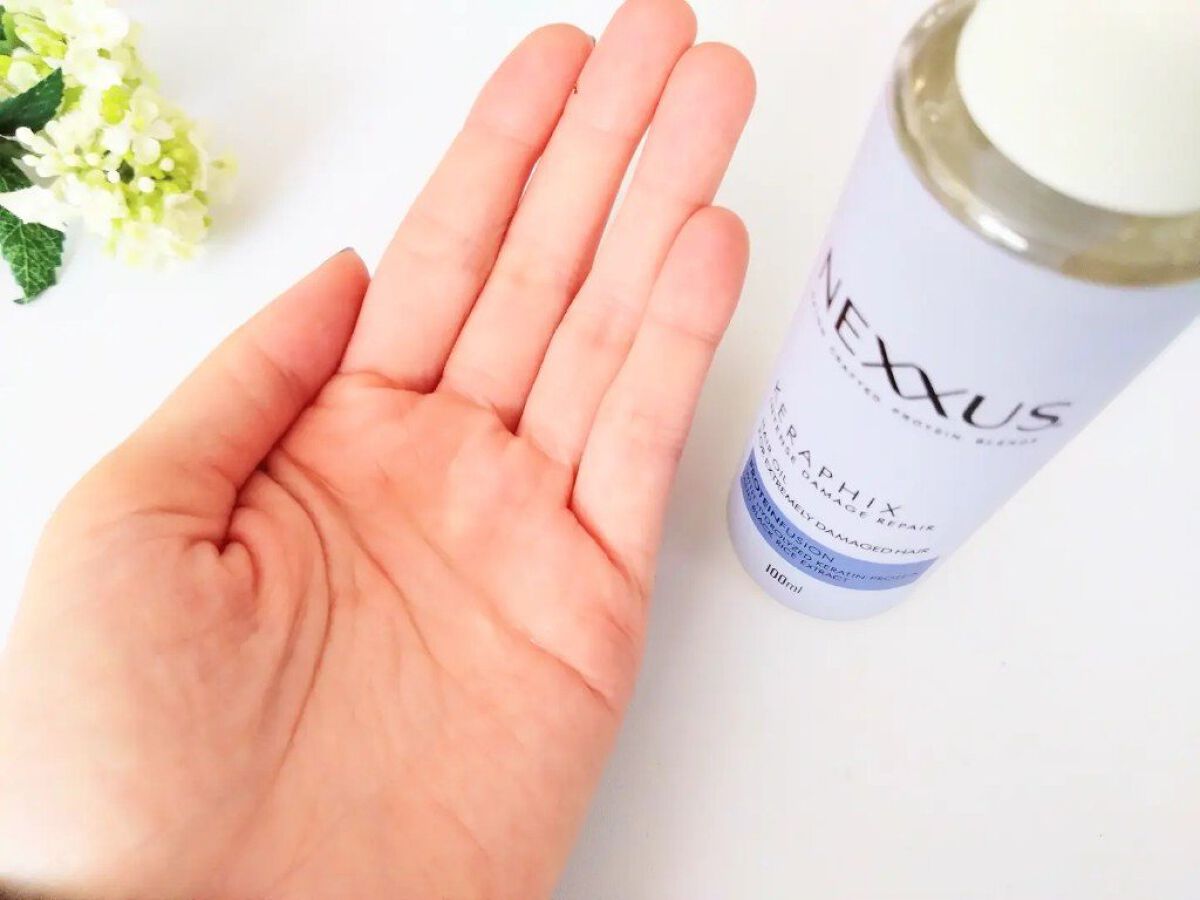 ネクサス インテンスダメージリペア 洗い流さないトリートメントオイル/NEXXUS(ネクサス)/ヘアオイルを使ったクチコミ（2枚目）