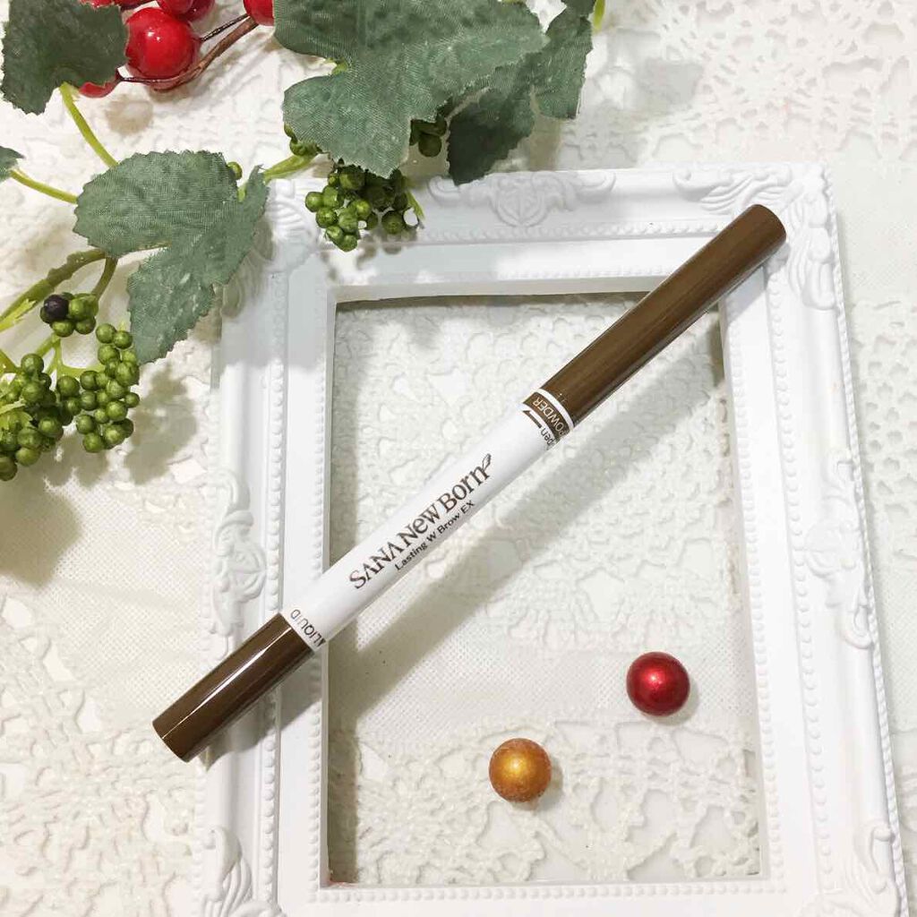 W ブロウEX N/サナ ニューボーン/パウダーアイブロウを使ったクチコミ(1枚目)