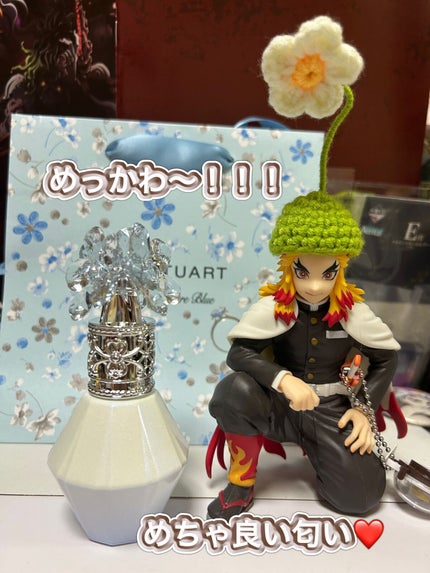 クリスタルブルーム サムシングピュアブルー セント パフュームド ヘアミスト/JILL STUART/ヘアミストを使ったクチコミ(2枚目)