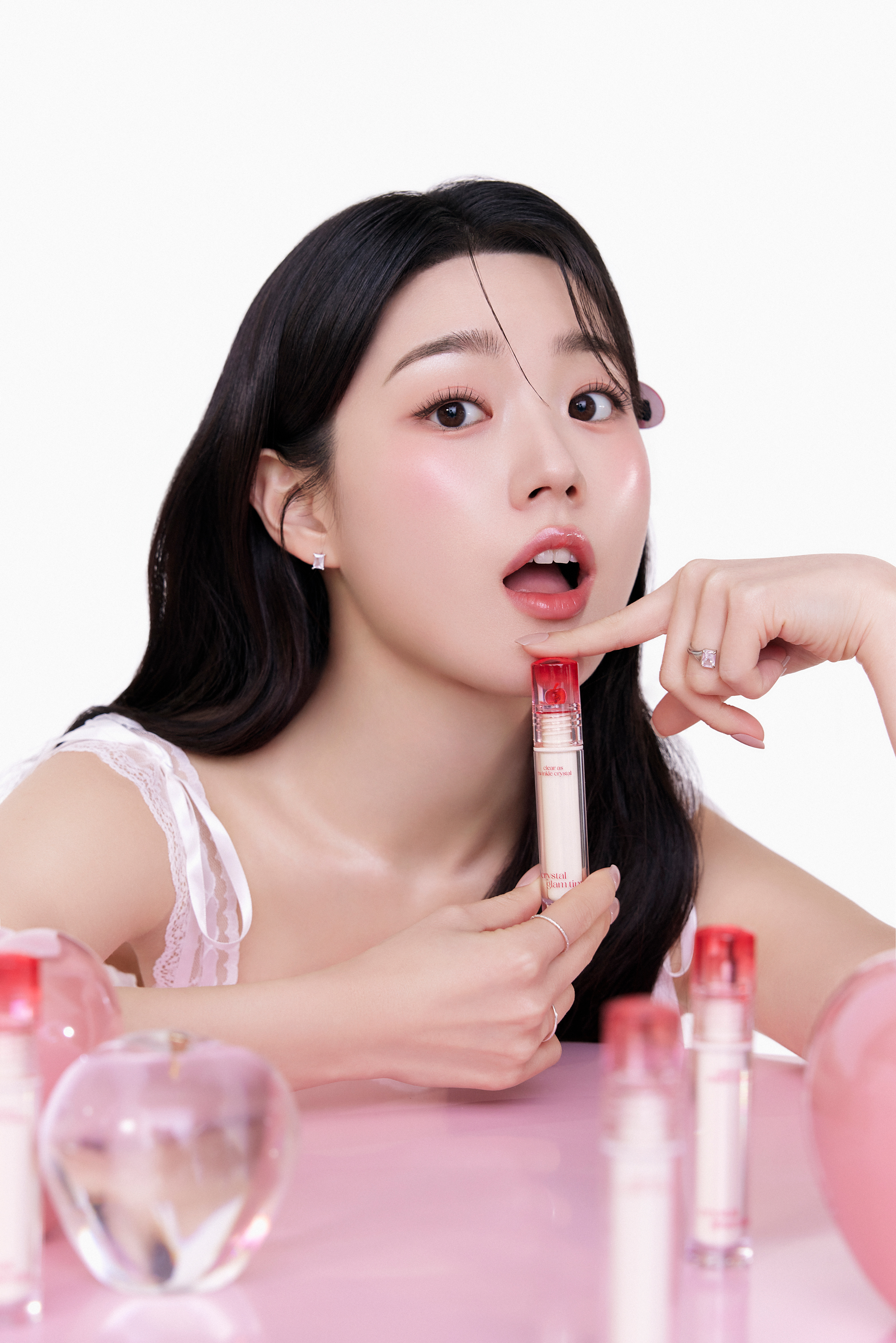 クリスタル グラム ティント/CLIO/リップティントを使ったクチコミ（3枚目）