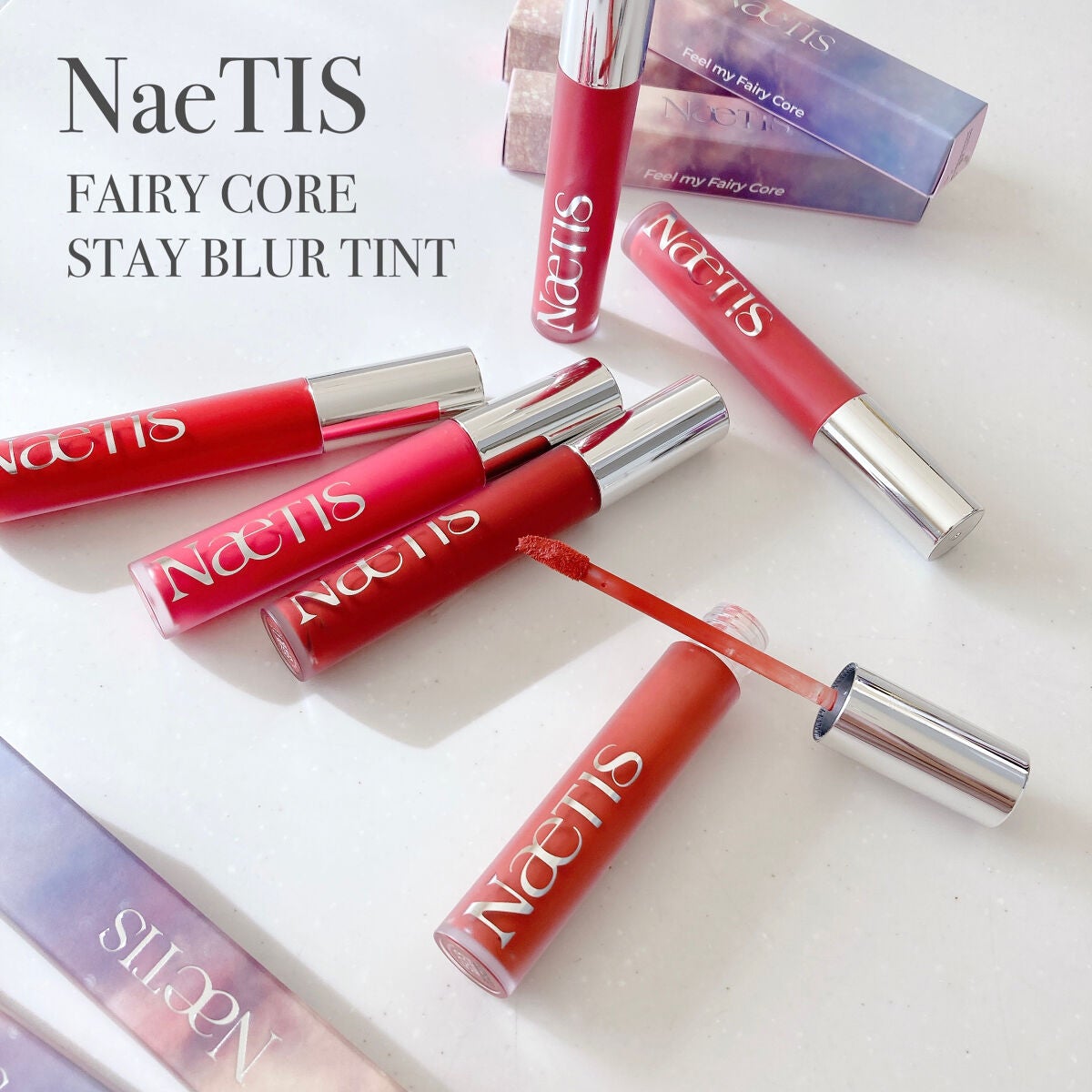 フェアリーコアステイブラーベルベットティント/NaeTIS/リップティントを使ったクチコミ(2枚目)