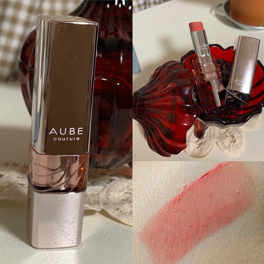 ロングキープルージュ/AUBE/口紅を使ったクチコミ(2枚目)