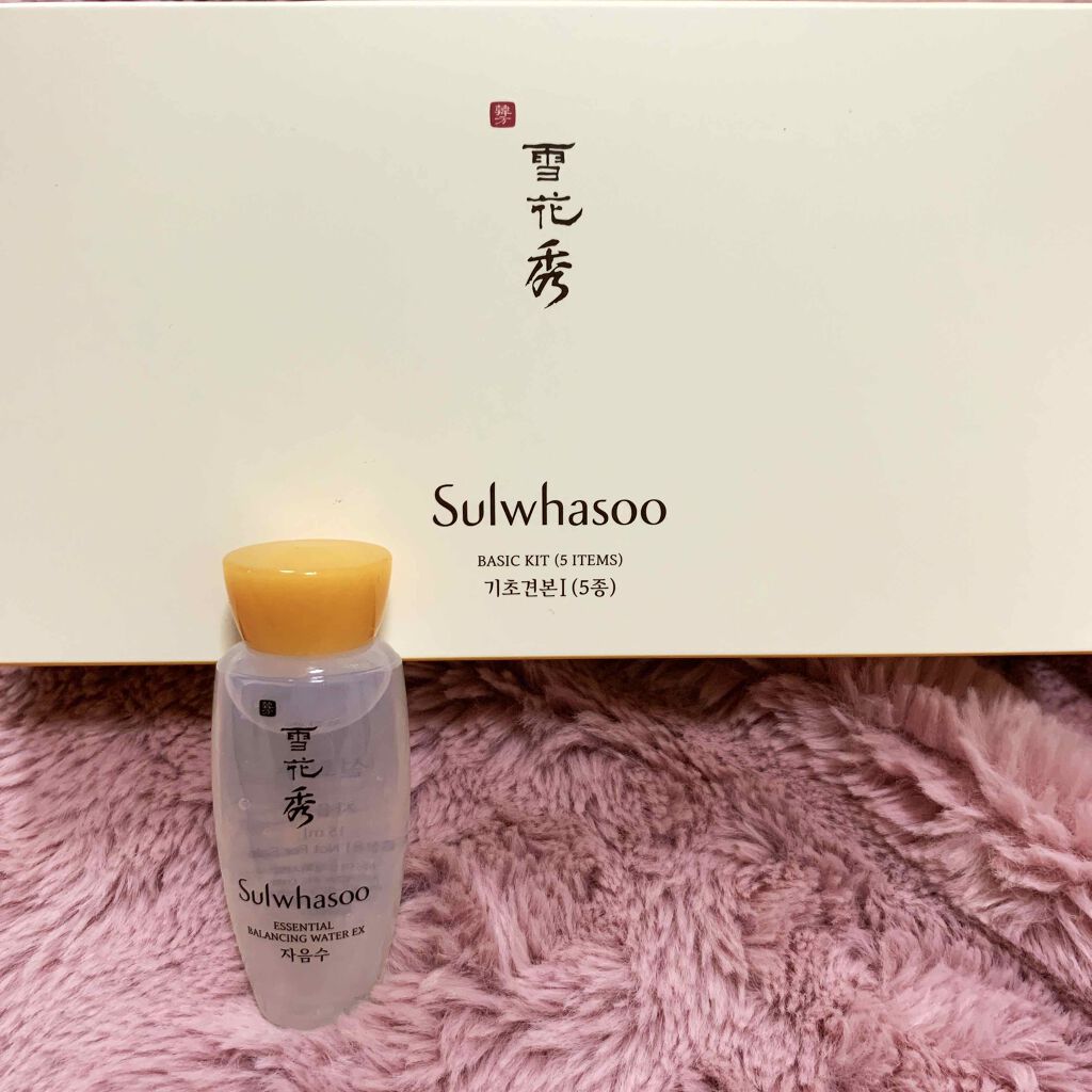 Sulwhasoo 滋陰(ジャウム)水のクチコミ「●雪花秀
　滋陰水（ジャウムスキン）

✨肌鎮静効果
✨高保湿効果

ジェルタイプの化粧水でと.....」（1枚目）