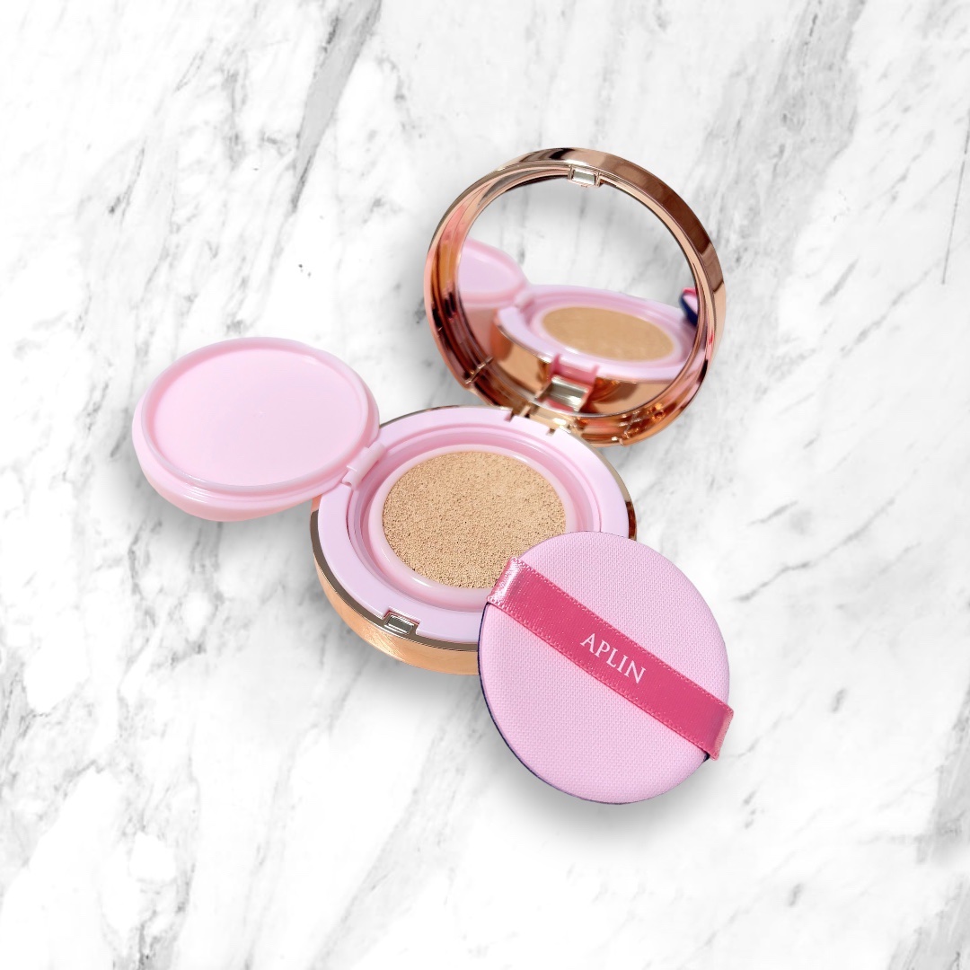 ピンクティーツリーカバーアップグロウクッション/APLIN/クッションファンデーションを使ったクチコミ（2枚目）