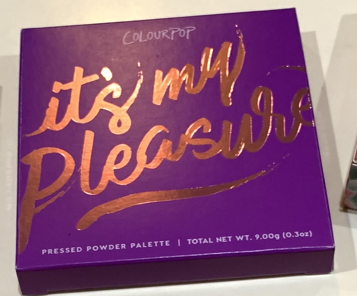 it&#39;s my pleasure/ColourPop/アイシャドウパレットを使ったクチコミ（3枚目）