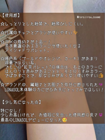 アイカラーレーション/LUNASOL/アイシャドウパレットを使ったクチコミ(6枚目)