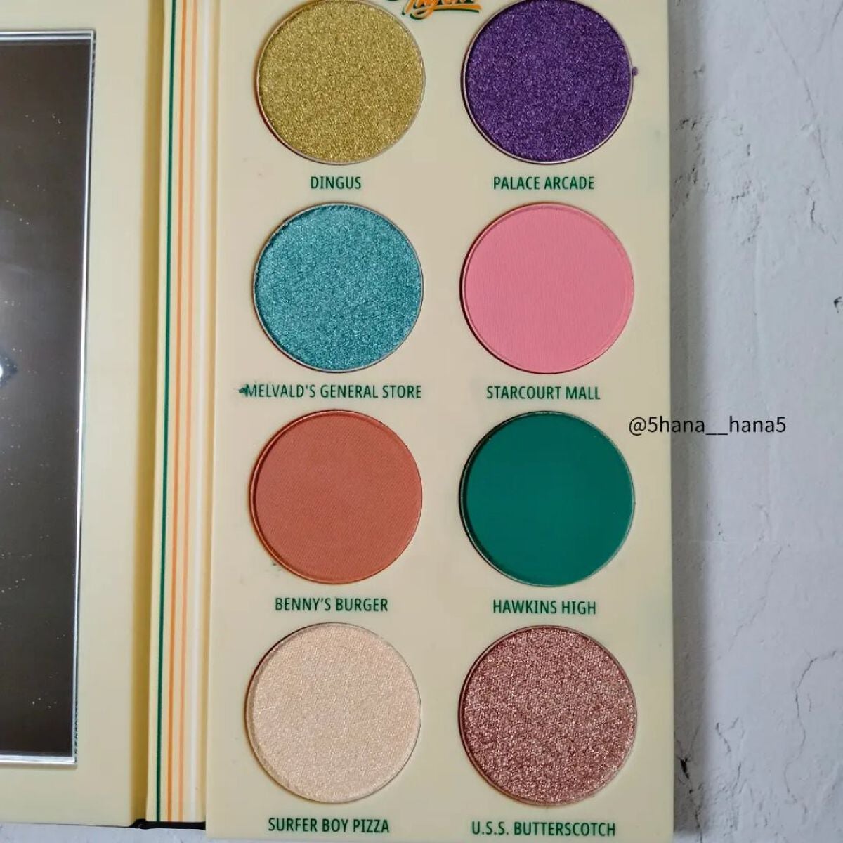 アイシャドウ × 8 (M・A・C × ストレンジャー シングス コレクション)/M・A・C/アイシャドウパレットを使ったクチコミ(4枚目)