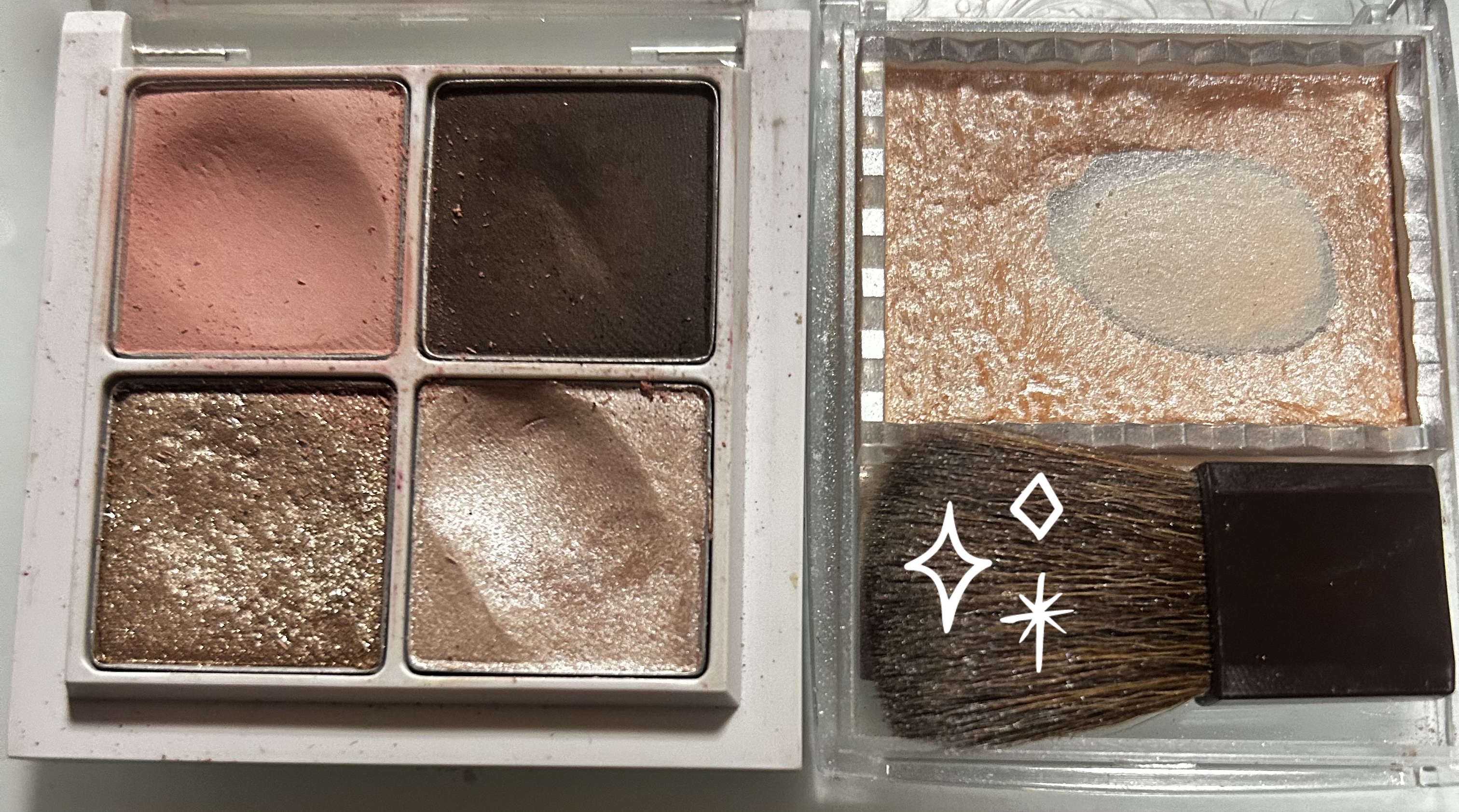 THE アイパレR/b idol/アイシャドウパレットを使ったクチコミ（1枚目）