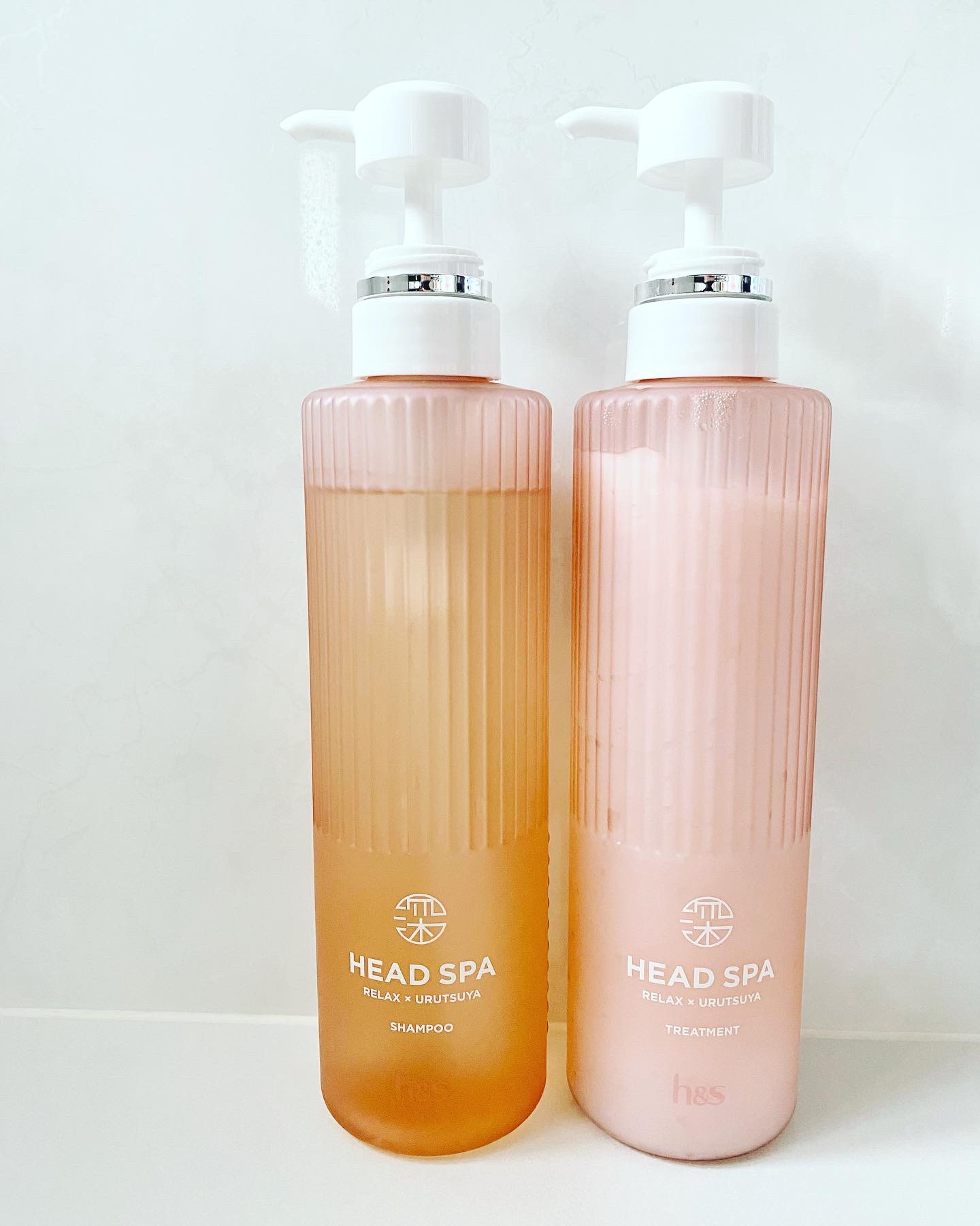 h&s リラックス × うるつや シャンプー/トリートメントのクチコミ「エイチアンドエスの深体験ヘッドスパ
以前にブルーのさらつやを使用しましたが
今回はうるつやのピ.....」（1枚目）