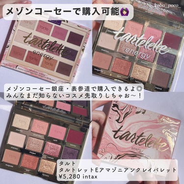 タルトレット Ｅ  アマゾニアンクレイ パレット/tarte/アイシャドウパレットを使ったクチコミ（8枚目）