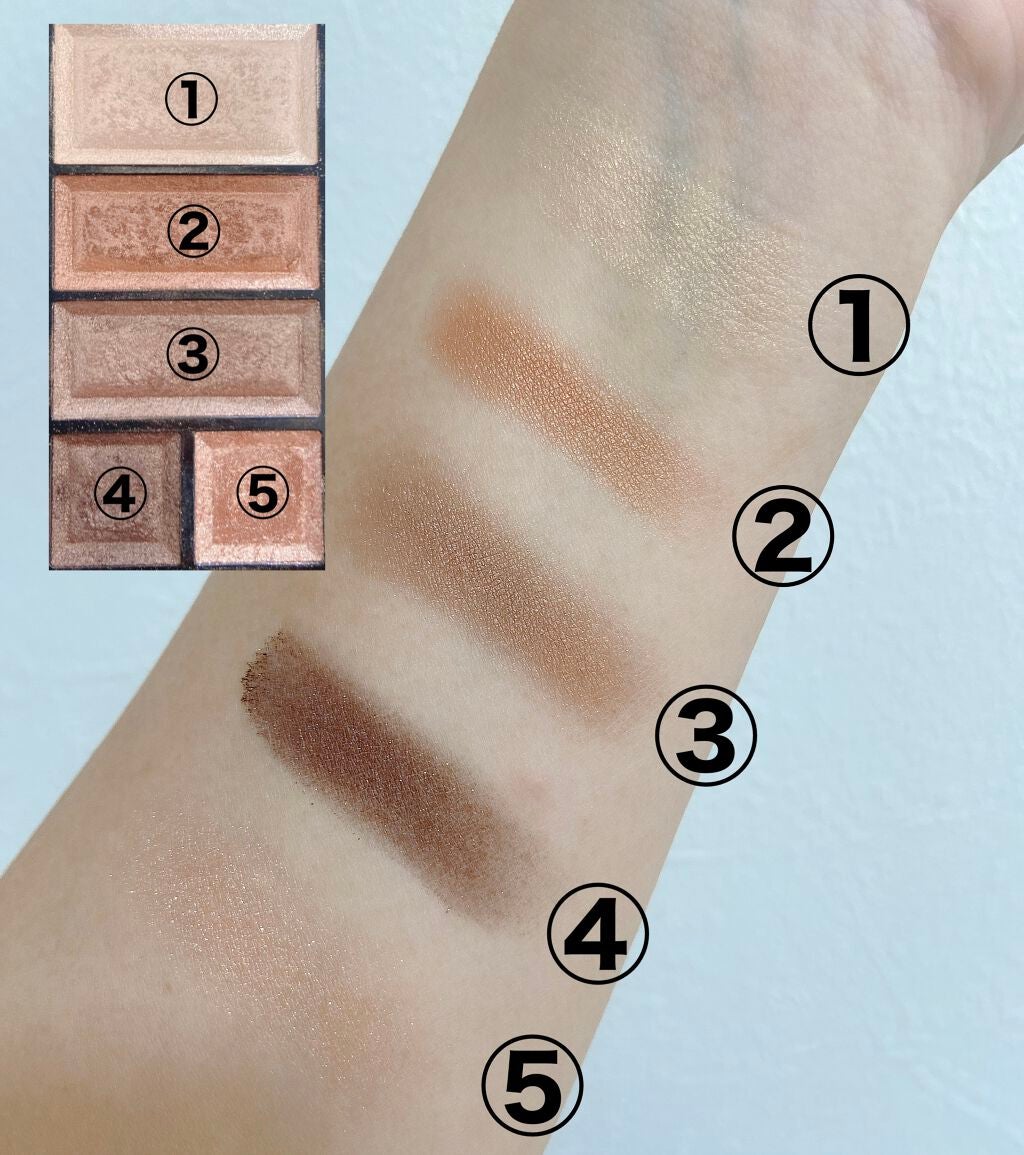 ショコラスウィート アイズ/リンメル ロンドン/アイシャドウパレットを使ったクチコミ(2枚目)