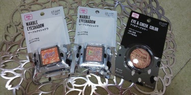 UR GLAM　MARBLE EYESHADOW 07/U R GLAM/シングルアイシャドウを使ったクチコミ（3枚目）