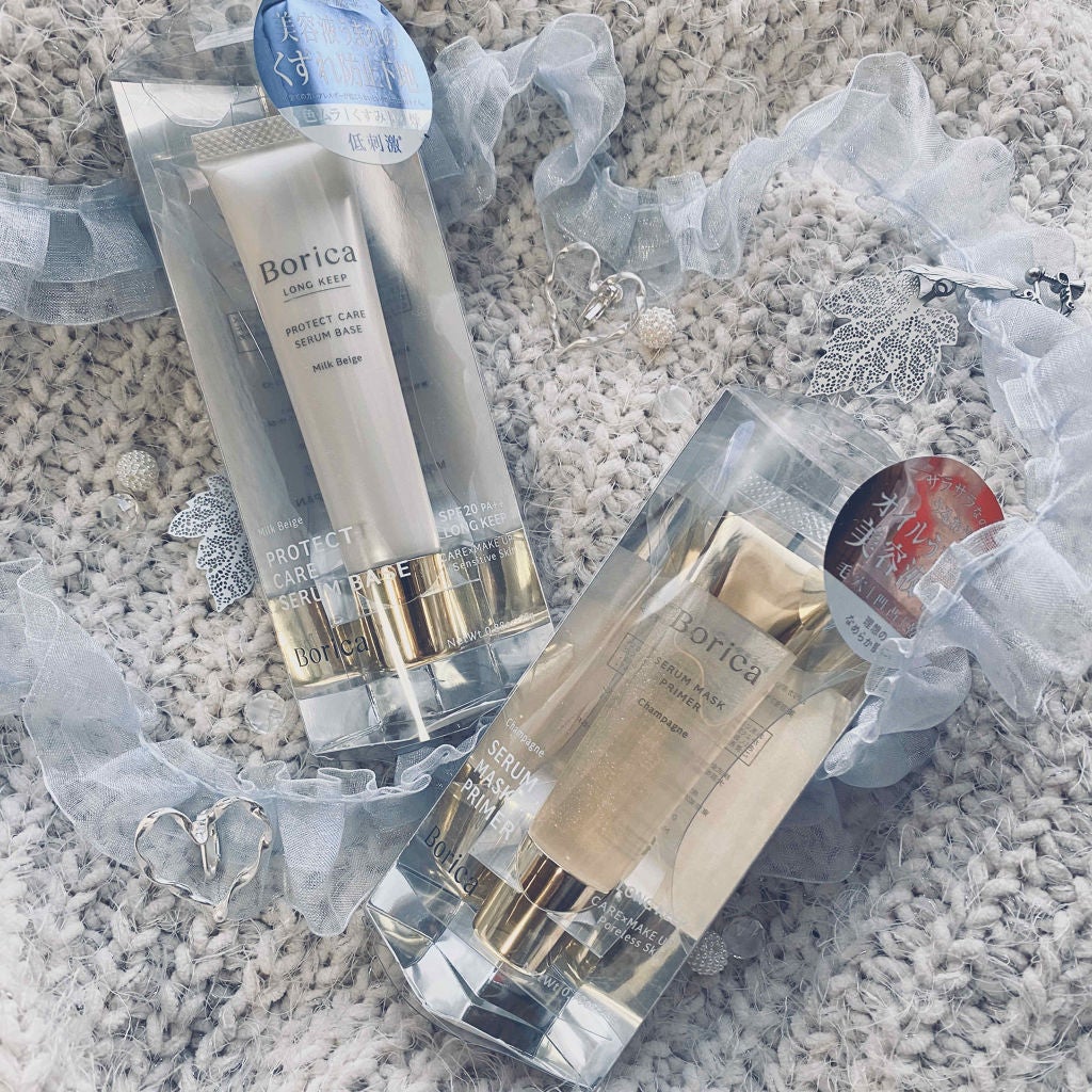 美容液マスクプライマー(シャンパン)/Borica/化粧下地を使ったクチコミ(1枚目)