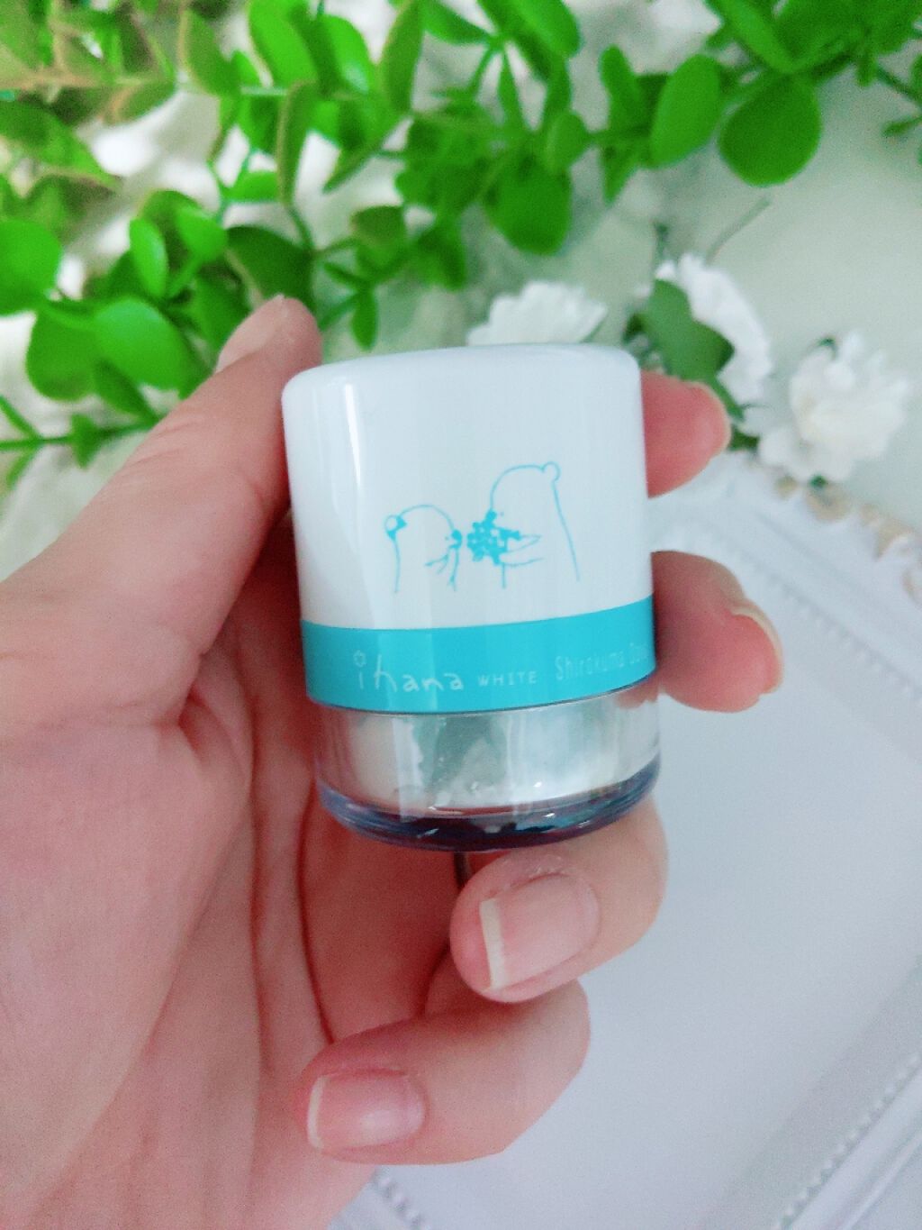 ihana WHITE スキンケアVCスノーパウダー/IHANA/ルースパウダーを使ったクチコミ（1枚目）