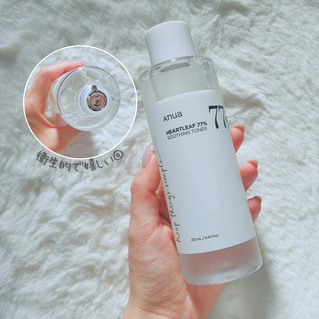 ドクダミ 77 スージングトナー/Anua/化粧水を使ったクチコミ（3枚目）