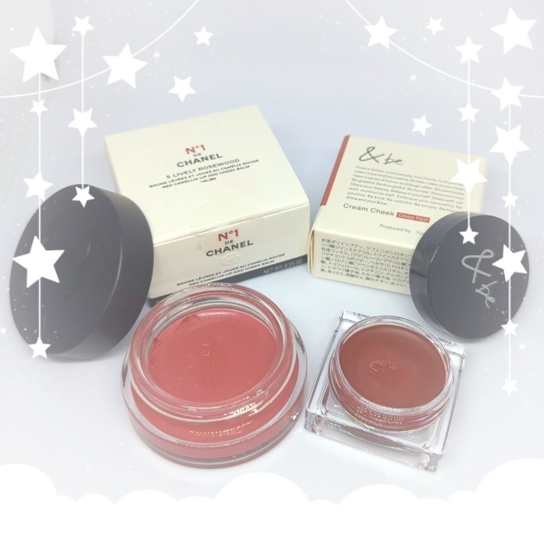 ＆be クリームチーク ディープレッド/＆be/ジェル・クリームチークを使ったクチコミ（2枚目）