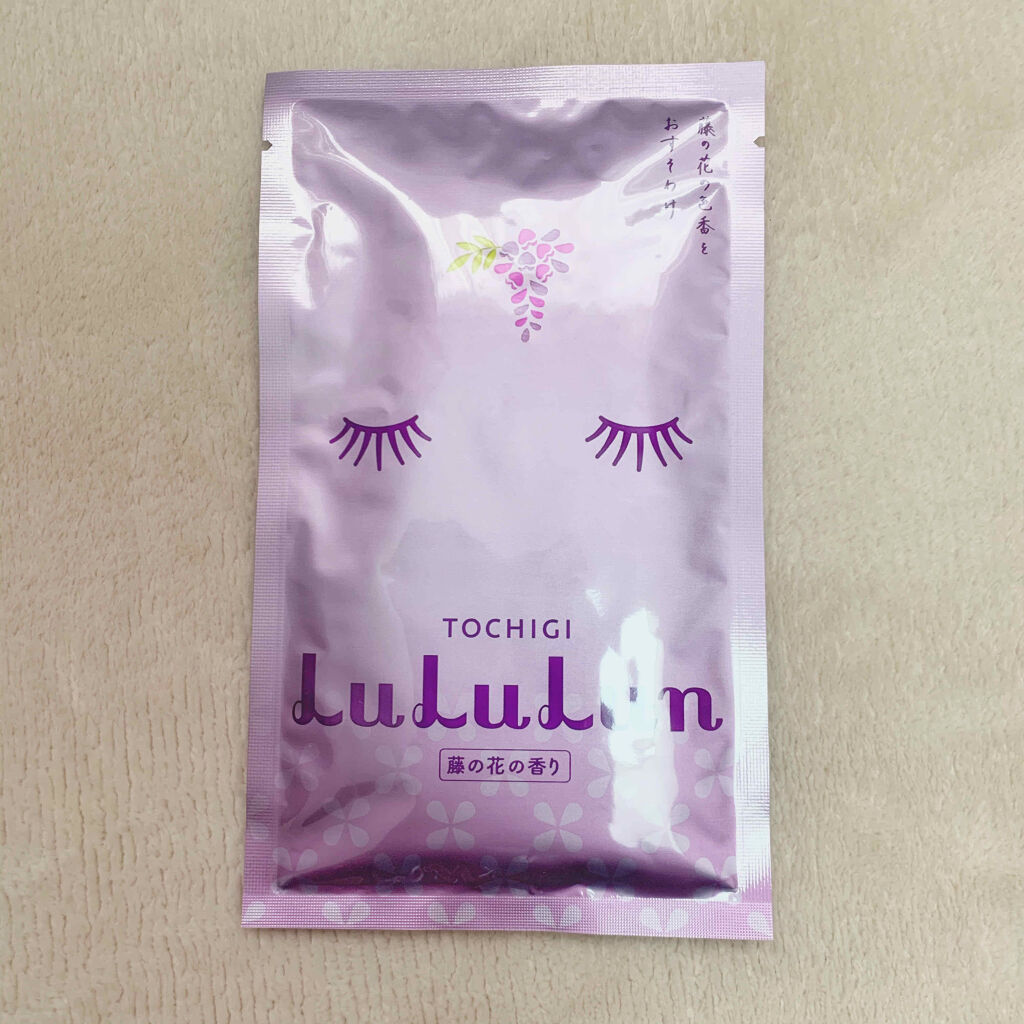 栃木ルルルン（藤の花の香り） 栃木ルルルン（藤の花の香り）/ルルルン/シートマスク・パックを使ったクチコミ（1枚目）