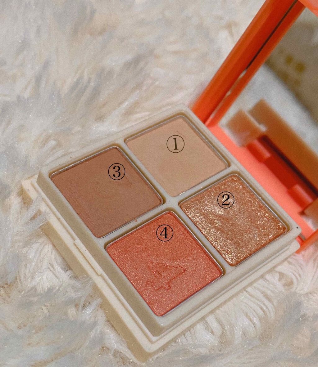 マルチキューブ/i’m meme/アイシャドウパレットを使ったクチコミ(2枚目)