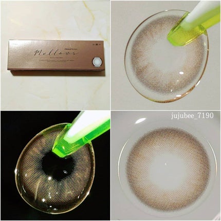 メローズワンデーミューズブラウン(Mellows 1day Muse Brown)/OLOLA/ワンデー(1DAY)カラコンを使ったクチコミ(2枚目)