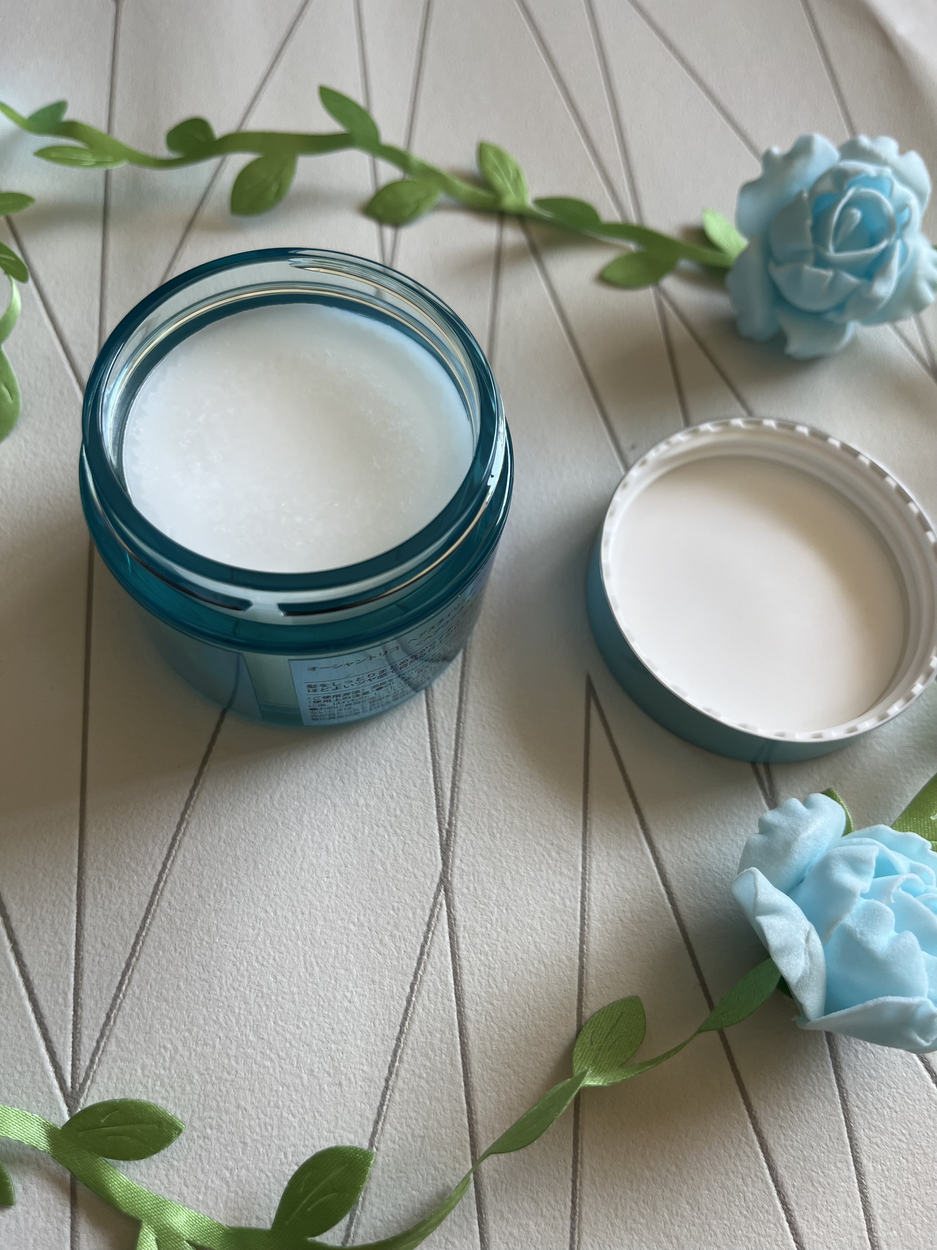 オーシャントリコ ヘアスタイリング バーム ライトブルー/OCEAN TRICO/ヘアバームを使ったクチコミ（3枚目）