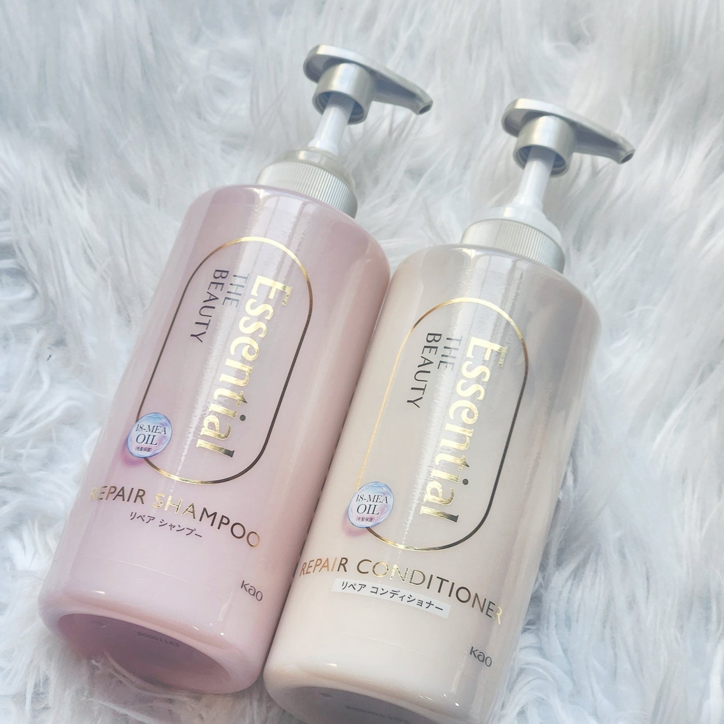 ザビューティ リペアシャンプー・コンディショナー/エッセンシャル/市販シャンプーを使ったクチコミ(1枚目)