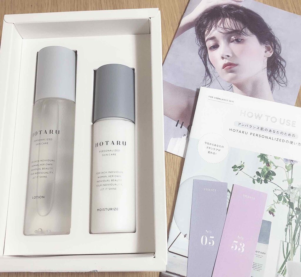 HOTARU PERSONALIZED/HOTARU PERSONALIZED/スキンケアキットを使ったクチコミ(1枚目)