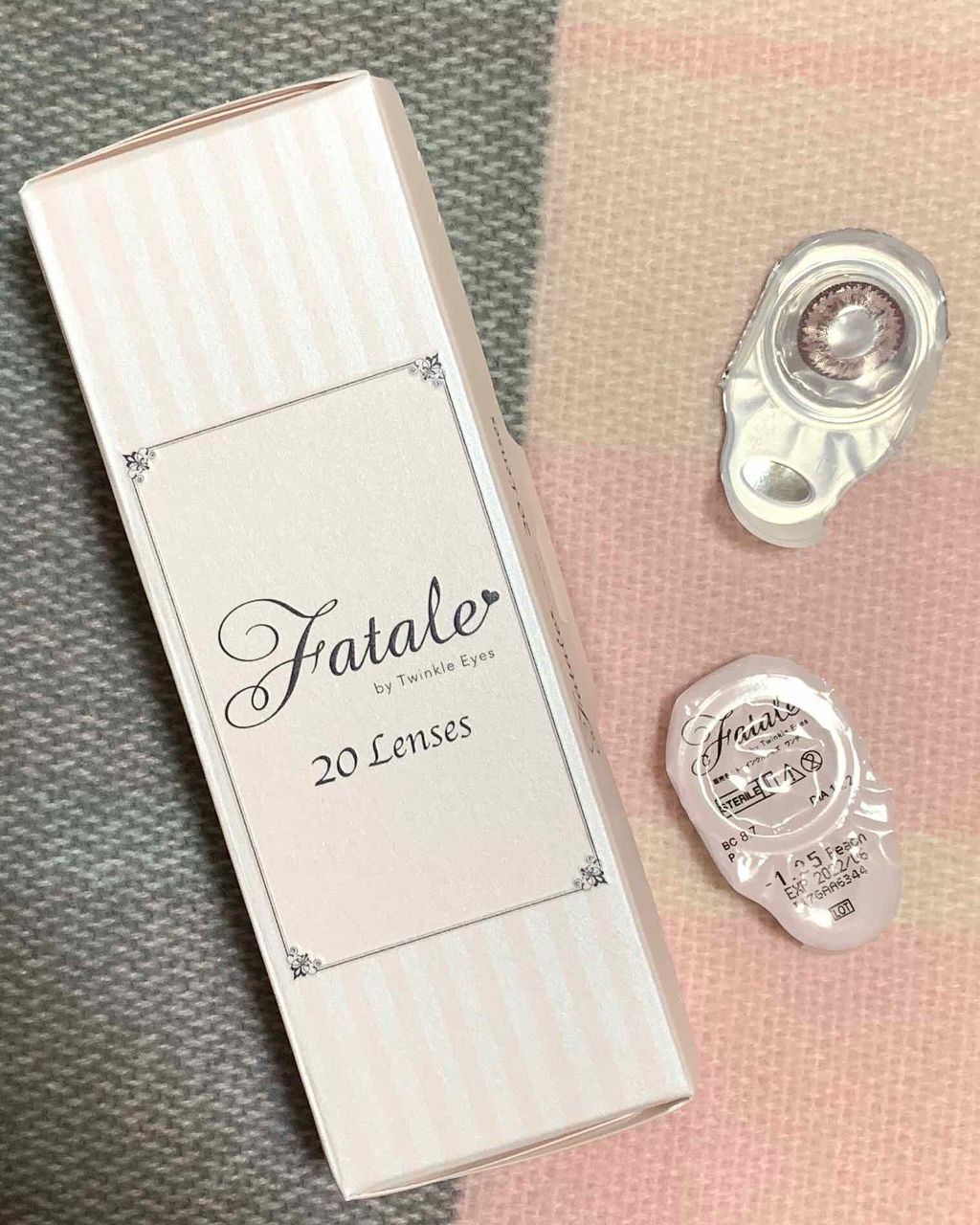 fatale/TwinkleEyes/カラーコンタクトレンズを使ったクチコミ（1枚目）