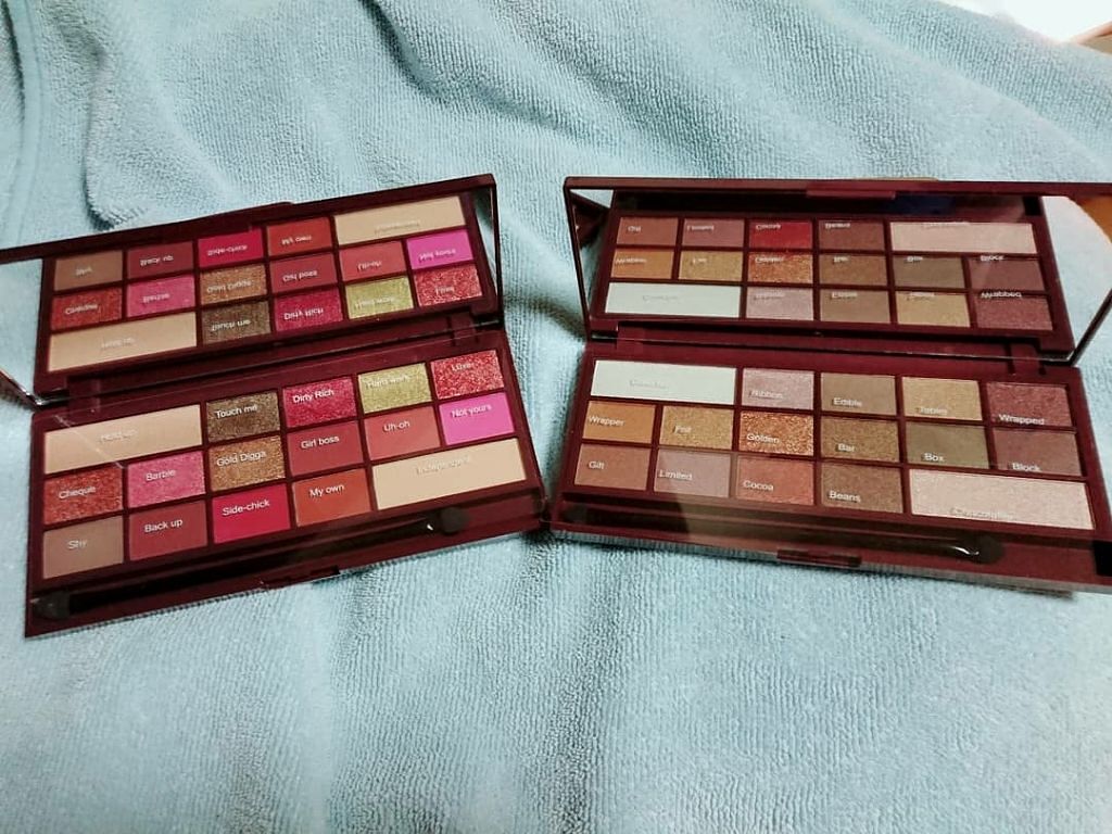 アイラブチョコレート/MAKEUP REVOLUTION/アイシャドウパレットを使ったクチコミ(2枚目)