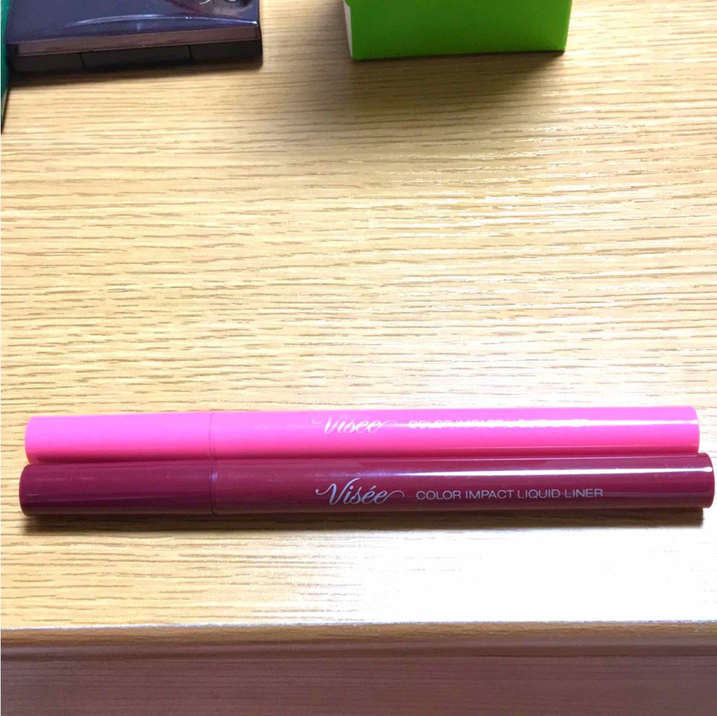 カラーインパクト リキッドライナー/Visée/リキッドアイライナーを使ったクチコミ(1枚目)
