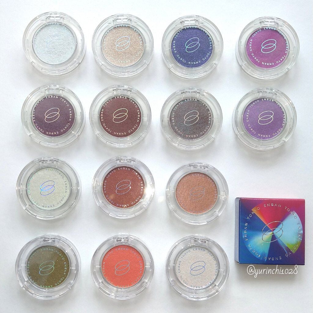 マルチグリッターカラー/ENBAN TOKYO/単色アイシャドウを使ったクチコミ(2枚目)