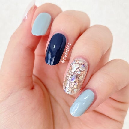 セミキュアジェルネイル(ハンド)/ohora/ネイルシールを使ったクチコミ(7枚目)