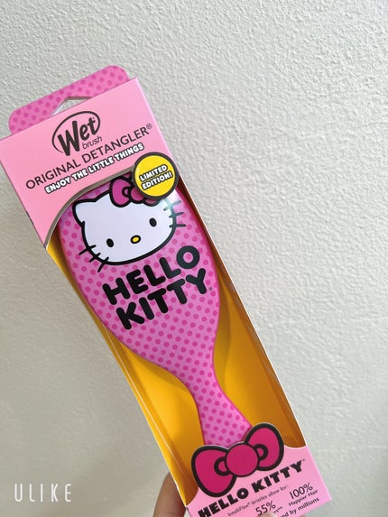オリジナルディタングラー ハローキティ/ウェットブラシ/ヘアブラシを使ったクチコミ(2枚目)