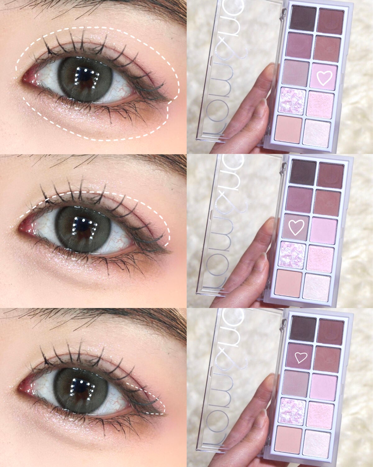 ベターザンパレット/rom&nd/アイシャドウパレットを使ったクチコミ(3枚目)