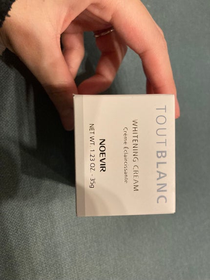 トゥブラン 薬用ホワイトニングクリーム/ノエビア/フェイスクリームを使ったクチコミ(1枚目)