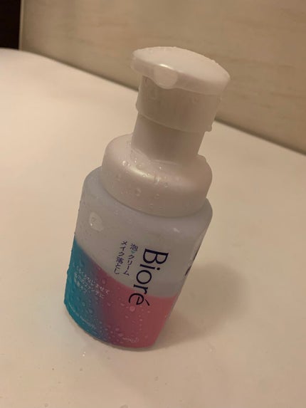 泡クリームメイク落とし/ビオレ/クレンジングクリームを使ったクチコミ(1枚目)