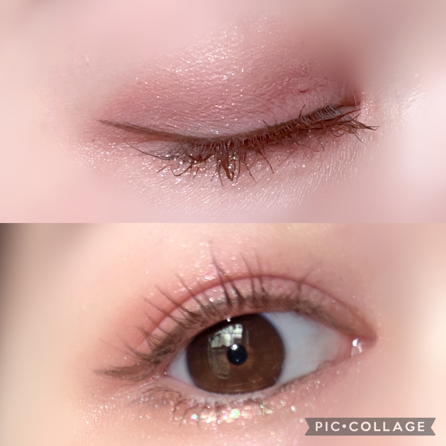 ドリーミー グリッターライナー 204 憧れシャンパン/Emery Emily/グリッターを使ったクチコミ（2枚目）