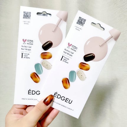 EDGEU ジェルネイルシール/EDGEU/ネイルシールを使ったクチコミ(6枚目)